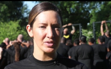 D.C. National Guard Soldiers Practice on the Army Combat Fitness Test