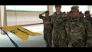 Hellcat Company conducts a change of command