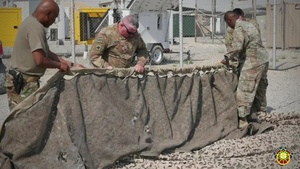 Syrian Logistics Cell Soldiers At Work