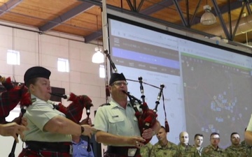 48th Highlanders Pipes and Drums perform for 2019 World Scout Jamboree Joint Task Force