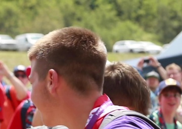Army Field Band Six-String Soldiers perform for scouts at 2019 World Scout Jamboree