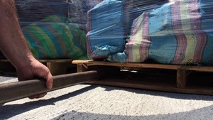 Coast Guard Cutter Steadfast offloads 26,000 lbs of cocaine in San Diego