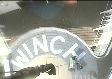 Coast Guard aircrew medevacs woman from cruise ship