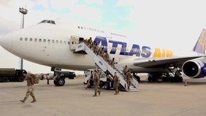 AGILE SPIRIT 2019 TROOP ARRIVAL B-ROLL