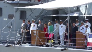 USS Paul Ignatius commissioning