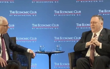 Secretary of State Michael R. Pompeo remarks at the Economic Club of Washington, D.C., in Washington, D.C.