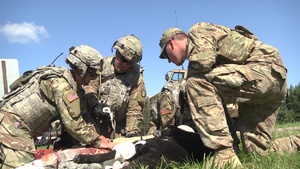 Engineer uses training on simulated lane