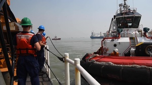 California-based Coast Guard Cutter Stratton Arrives in Indonesia