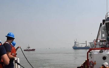California-based Coast Guard Cutter Stratton Arrives in Indonesia