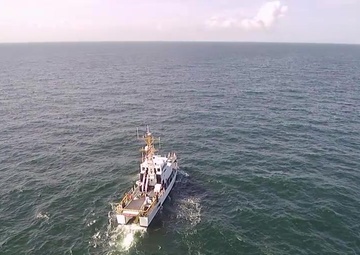 Coast Guard Cutter Stingray B-roll