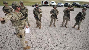 Team Warren Security Forces train for GSC