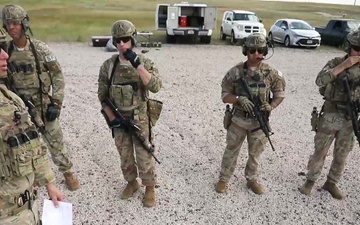 Team Warren Security Forces train for GSC