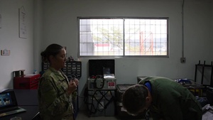 SCANG Flies U.S. Ambassador to Colombia (B-roll)