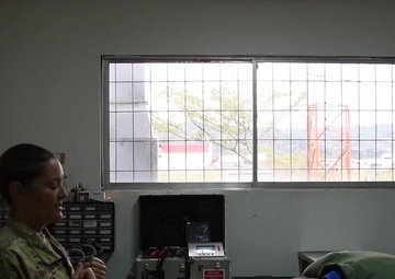 SCANG Flies U.S. Ambassador to Colombia (B-roll)