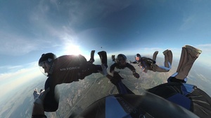 Wings Of Blue Competition Team 4Way Practice