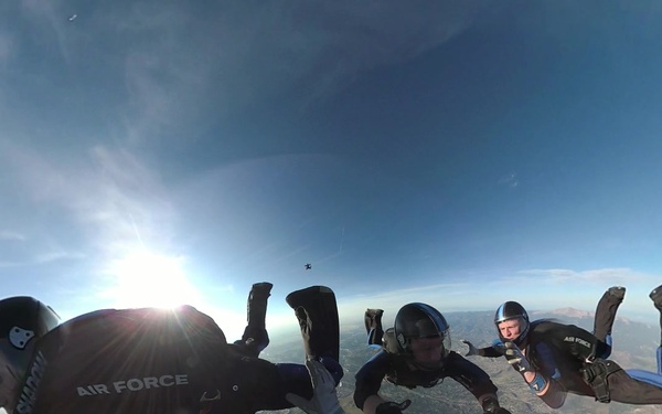 Wings Of Blue Competition Team 4Way Practice