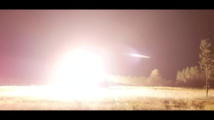 HIMARS Night Live Fire at Exercise Northern Strike 19 Slow Motion