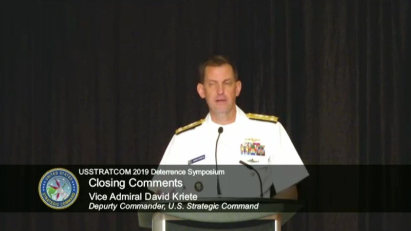 USSTRATCOM Deterrence Symposium 2019 - Closing Remarks