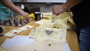 MCAS Iwakuni station library hosts Harry Potter escape rooms (B-Roll)