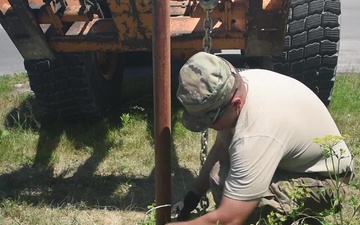 Civil Engineers Perform During Deployment for Training