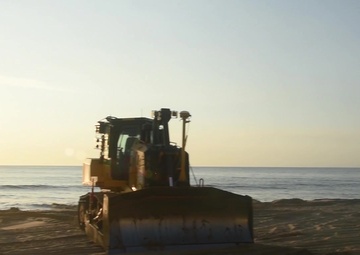 Virginia Beach oceanfront renourishment continues