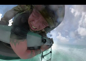 Waterborne Operations with CH-47 Chinook Helicopter