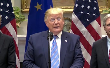 President Trump Makes an Announcement on EU Trade