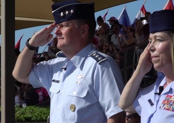 Lieutenant General Webb's Tour of AETC