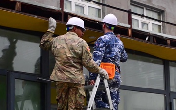 Pac Angel 19-3 Civil Engineers Repair Mongolian School