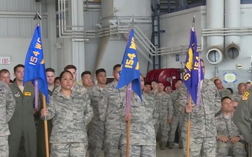 154th Wing Change of Command Ceremony