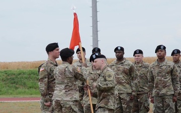 39th Signal Battalion's Change of Company Command