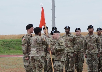 39th Signal Battalion's Change of Company Command