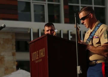 MCRD San Diego Band: Little Italy B-Roll