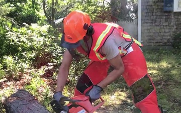 102nd Civil Engineers Tornado Response on Cape Cod