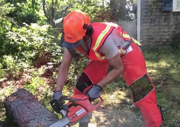 102nd Civil Engineers Tornado Response on Cape Cod