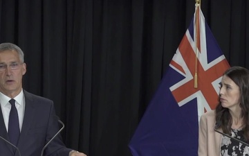 NATO Secretary General Joint Press Conference with New Zealand Prime Minister - Q&amp;A