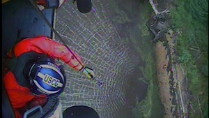 Coast Guard rescues 3 from island in Willapa Bay, Wash.