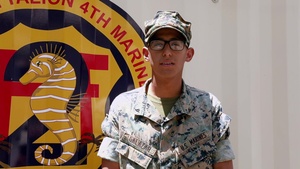 Astros-Lance Cpl. Javier Salazar