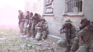 Agile Spirit 19: The Adjutant General of Georgia and the Deputy Commanding General of Army Europe visit the 178th Military Police Company
