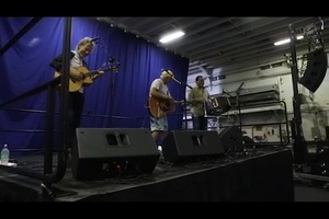Jimmy Buffett Visits USS Kearsarge