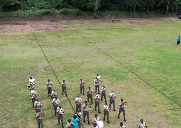 Exercise Cartwheel 2019: Student Cadets Graduate from Napuka Secondary School Drone B-Roll