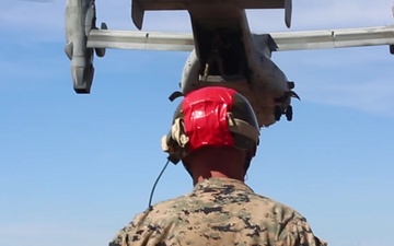 MRF-D Marines Fast Rope at Mount Bundey