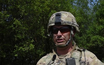 Observer Controller Trainer Team supervises 1st Brigade 1st Infantry Division during the Combined Resolve XII