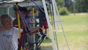 20th FSS Hosts Archery Camp