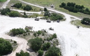 Aerial View of 1st ABCT Training Area at XCTC 19-06