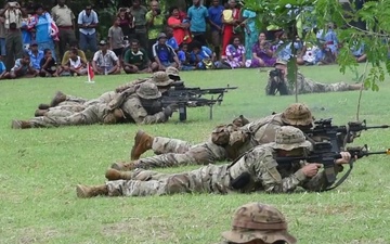 Exercise Cartwheel 2019: U.S. Army and RFMF Demonstrates Combat Tactics at Cadet's Graduation