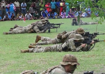 Exercise Cartwheel 2019: U.S. Army and RFMF Demonstrates Combat Tactics at Cadet's Graduation