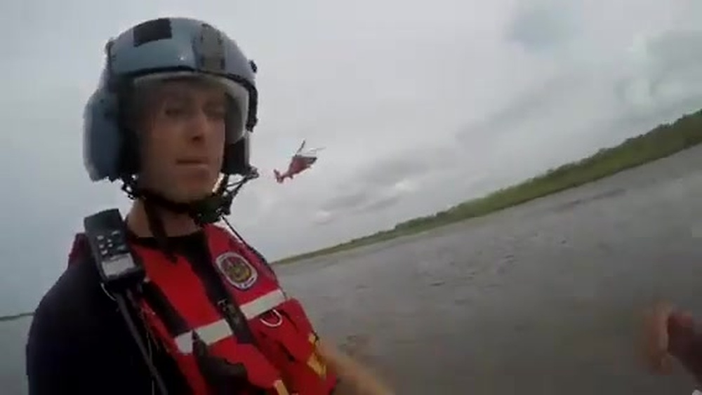 Dvids Video Coast Guard Rescues Two People From Disabled Vessel