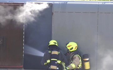 Live Fire Training for Aircraft Crash Rescue