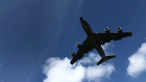 168th Wing KC-135 On Final Slow Motion
